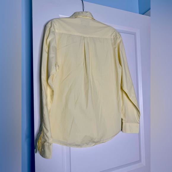 🍓6/$15🍓 Boy’s Size 18 Yellow Button Down - Picture 6 of 6